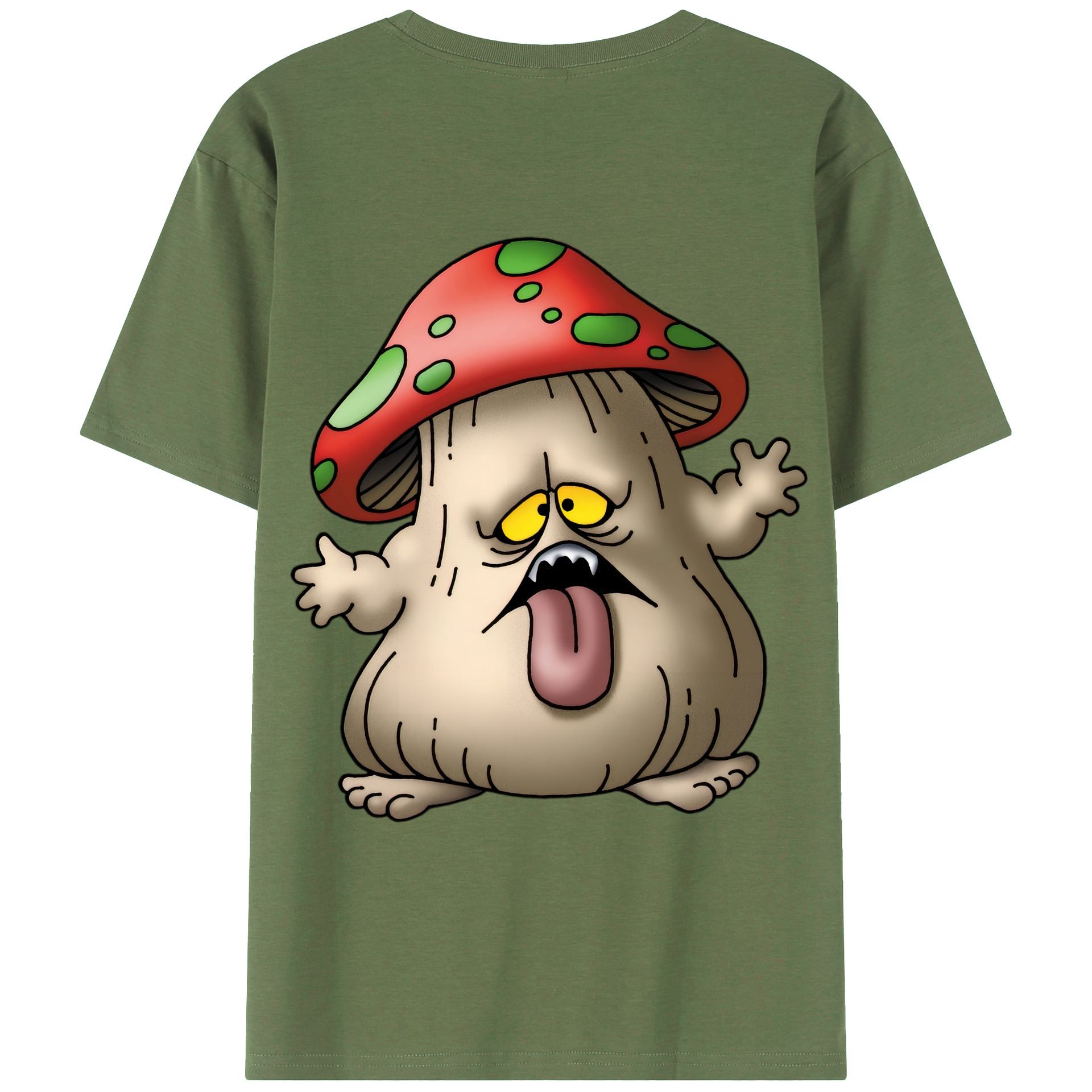 （画像用） ドラゴンクエスト Doragon Kuesuto Dragon Quest 綿100％ メンズ半袖Tシャツ（バックプリント） 通気性
